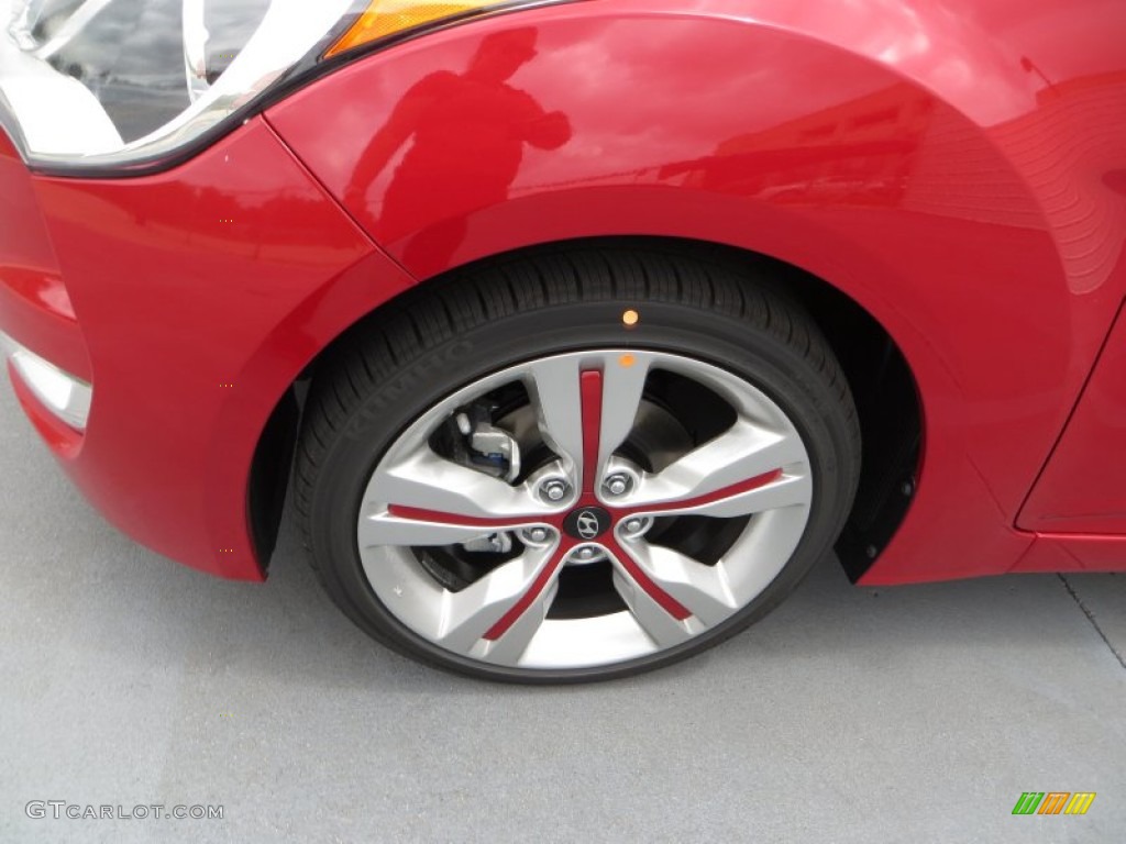 2013 Hyundai Veloster Standard Veloster Model Wheel Photo #81324951
