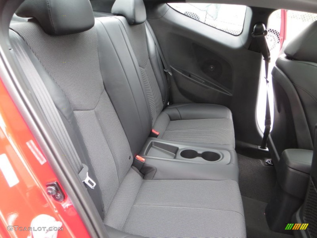 2013 Veloster  - Boston Red / Black photo #20
