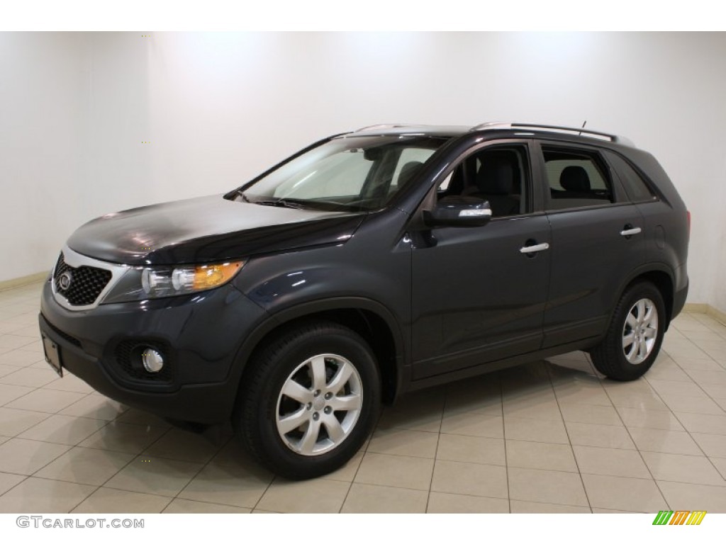 Baltic Blue 2013 Kia Sorento LX Exterior Photo #81325514