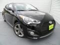 2013 Ultra Black Hyundai Veloster Turbo  photo #2