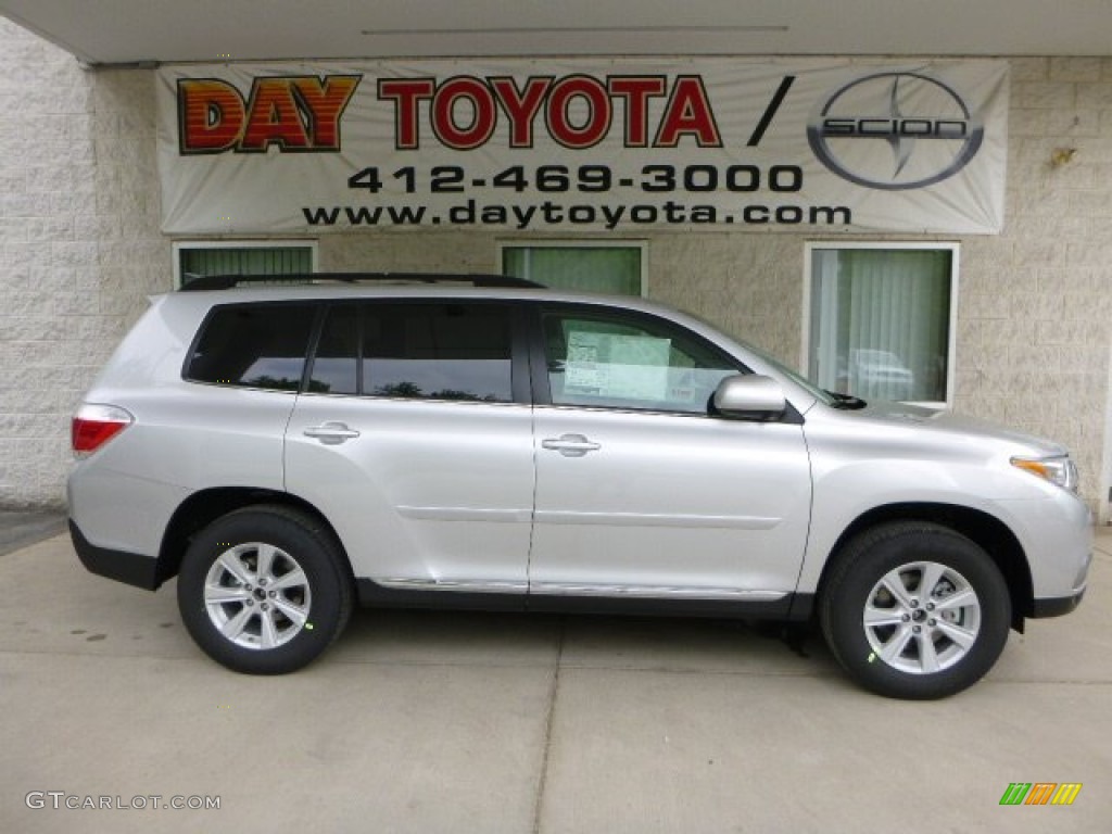 2013 Highlander V6 4WD - Classic Silver Metallic / Ash photo #1