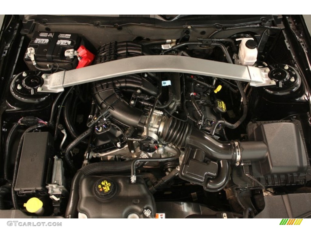 2013 Mustang V6 Convertible - Black / Charcoal Black photo #17