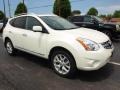 2013 Pearl White Nissan Rogue SV AWD  photo #2