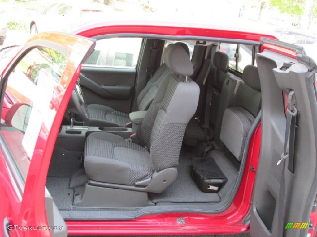 Graphite Interior 2007 Nissan Frontier SE King Cab 4x4 Photo #81328260