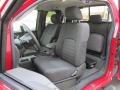 2007 Nissan Frontier Graphite Interior Front Seat Photo