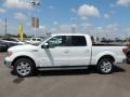 2011 Oxford White Ford F150 Lariat SuperCrew  photo #3