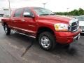 Inferno Red Crystal Pearl 2006 Dodge Ram 1500 Laramie Mega Cab 4x4 Exterior