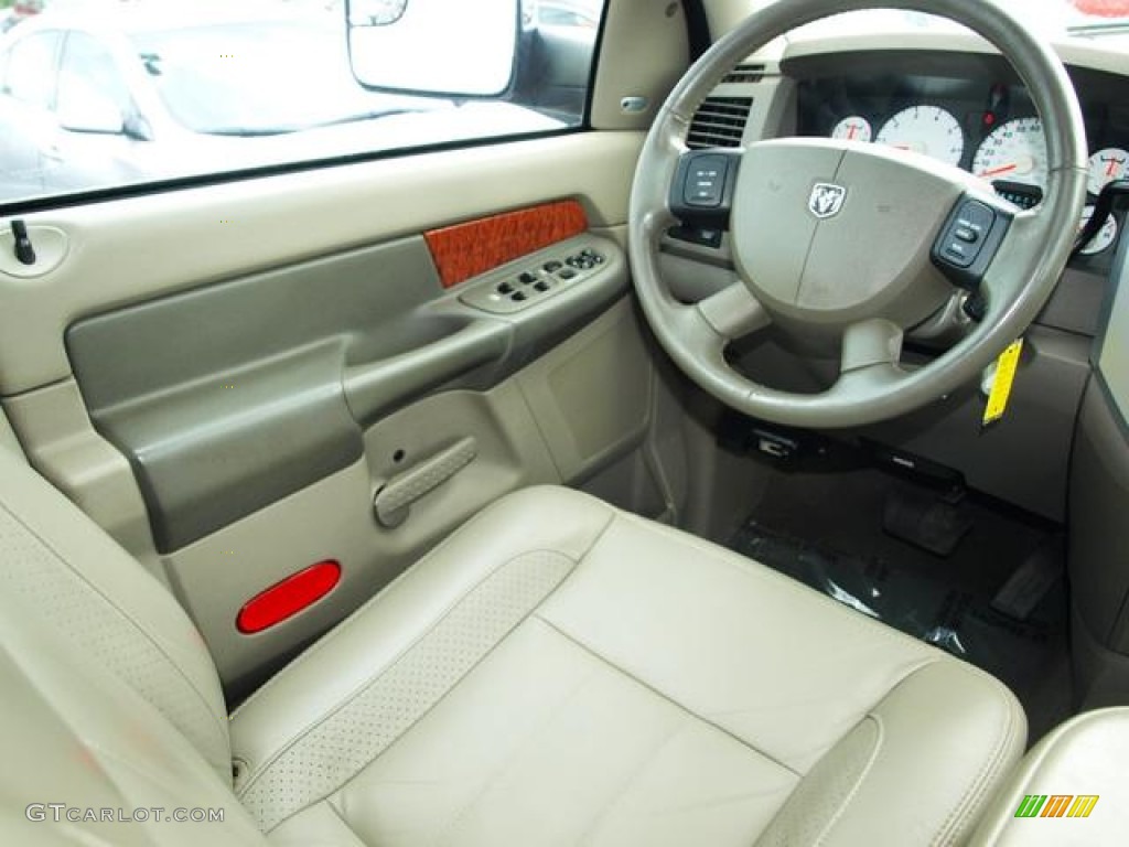 2006 Dodge Ram 1500 Laramie Mega Cab 4x4 Front Seat Photo #81328814