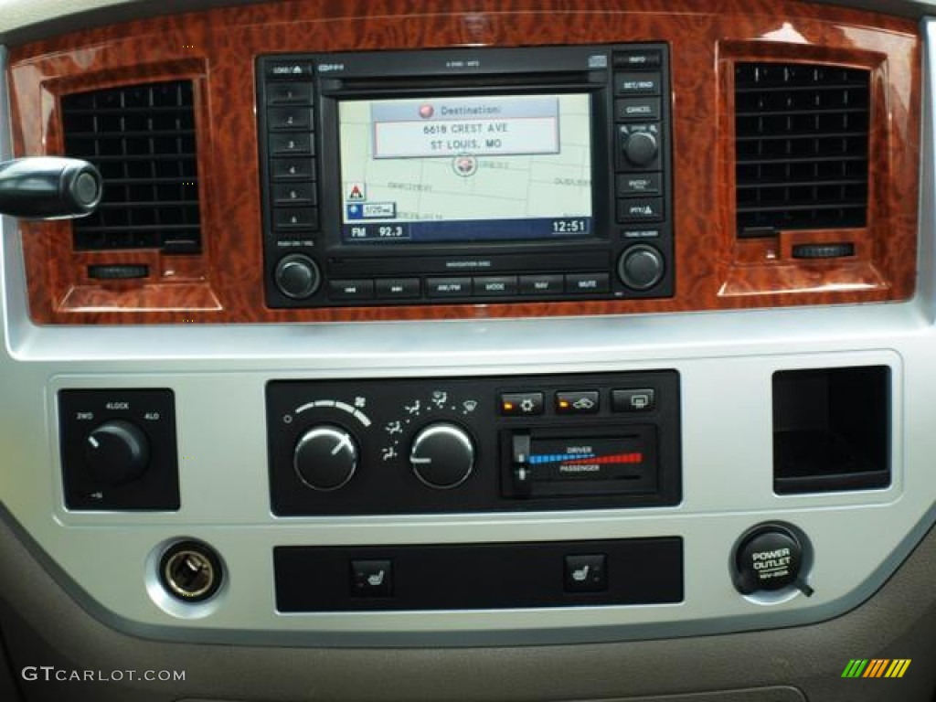 2006 Dodge Ram 1500 Laramie Mega Cab 4x4 Controls Photos