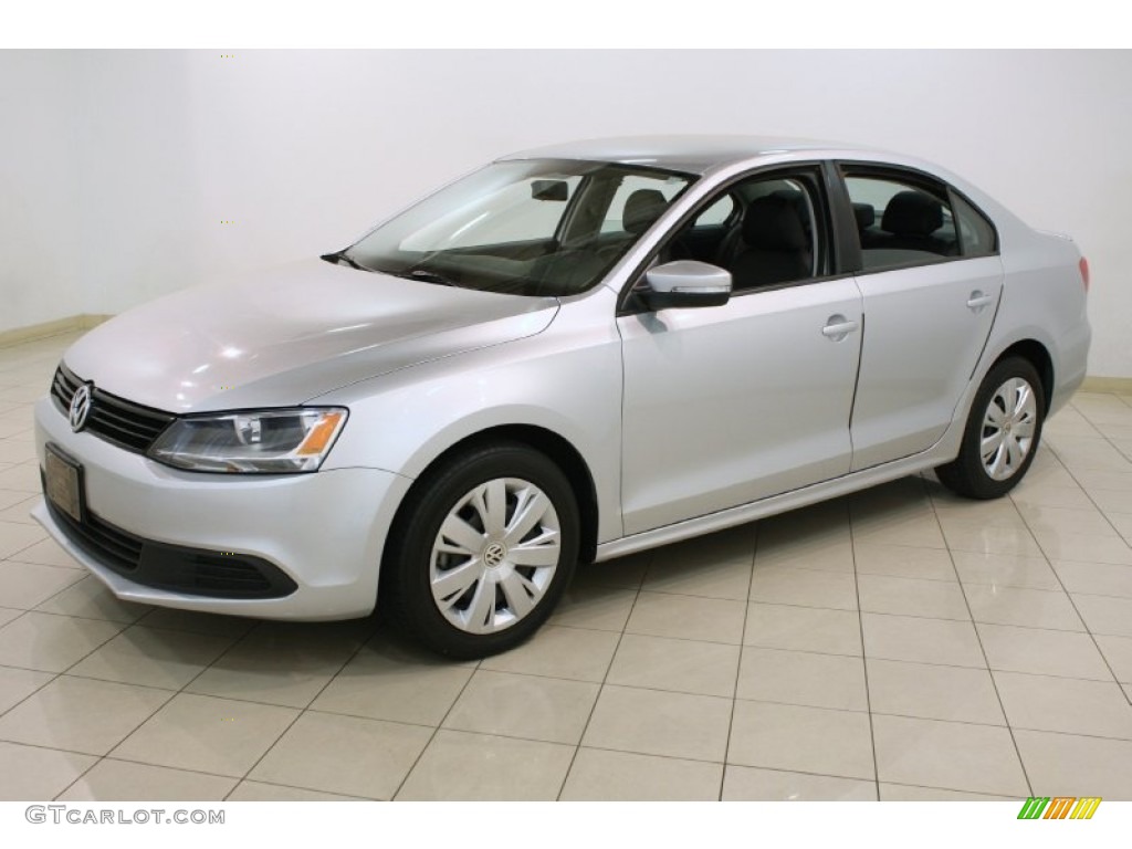 Reflex Silver Metallic 2011 Volkswagen Jetta SE Sedan Exterior Photo #81329294