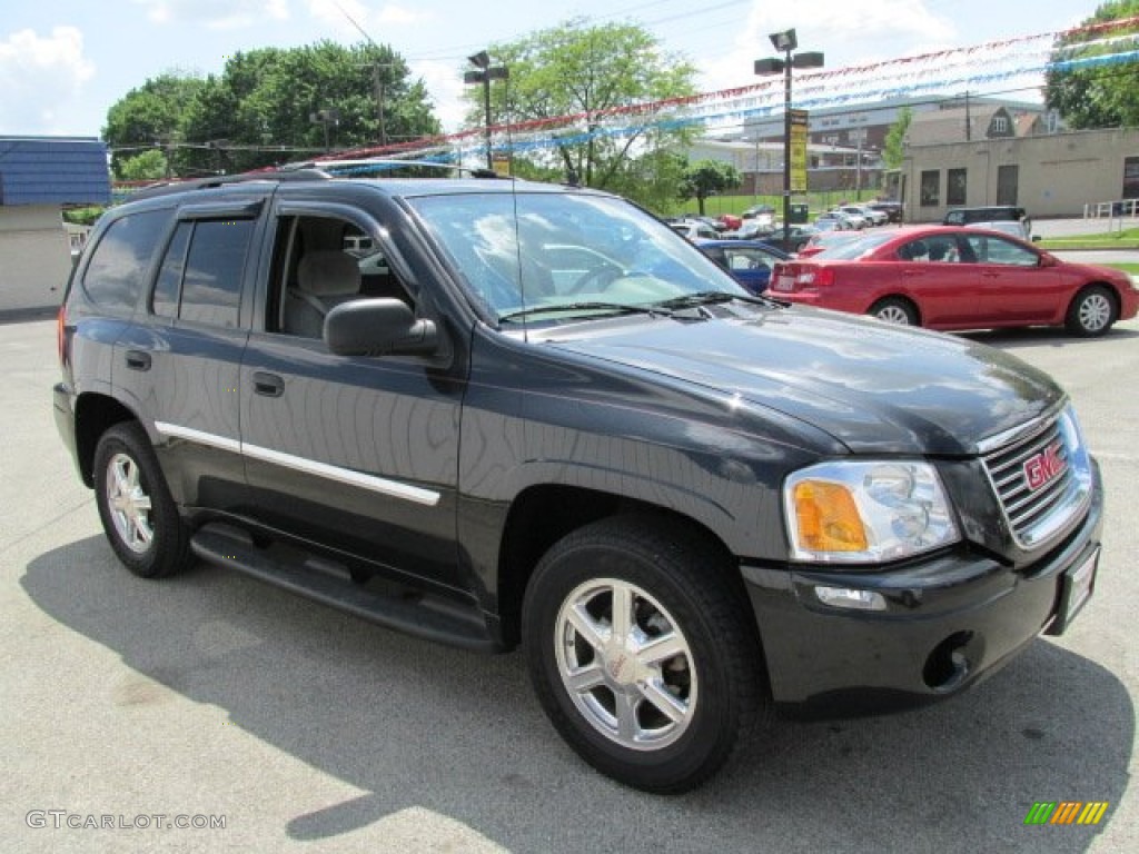 Onyx Black 2008 GMC Envoy SLE 4x4 Exterior Photo #81330026