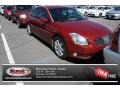 2005 Red Opulence Metallic Nissan Maxima 3.5 SE #81287723