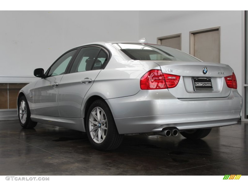 2010 3 Series 328i Sedan - Titanium Silver Metallic / Black photo #5