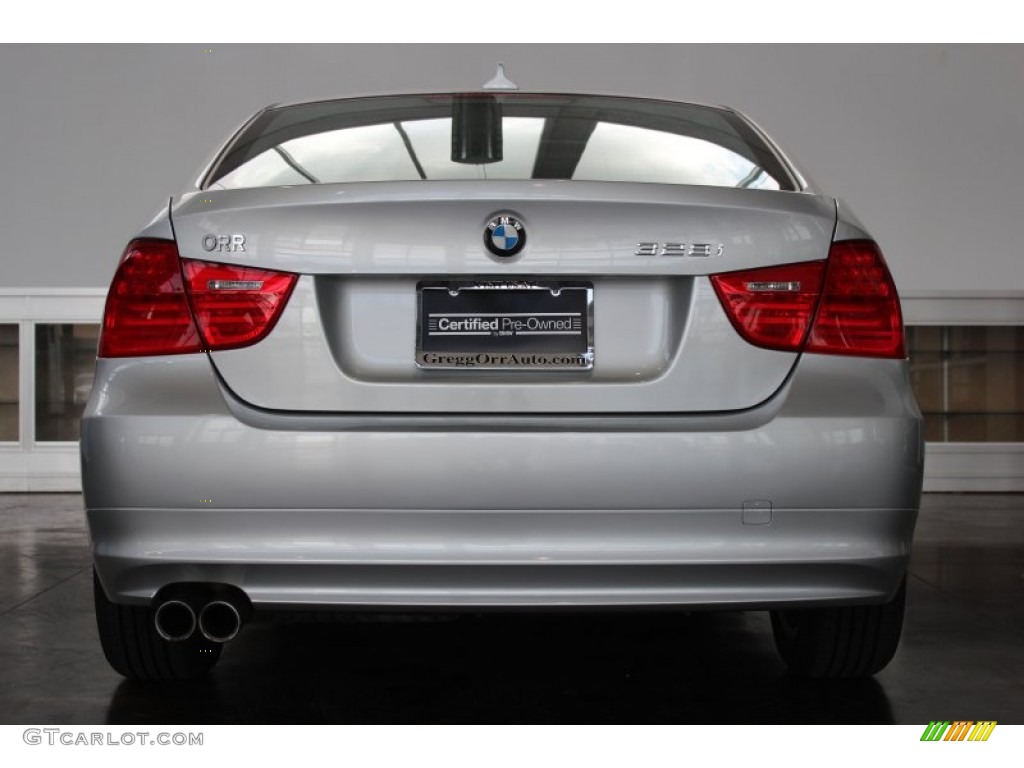 2010 3 Series 328i Sedan - Titanium Silver Metallic / Black photo #9