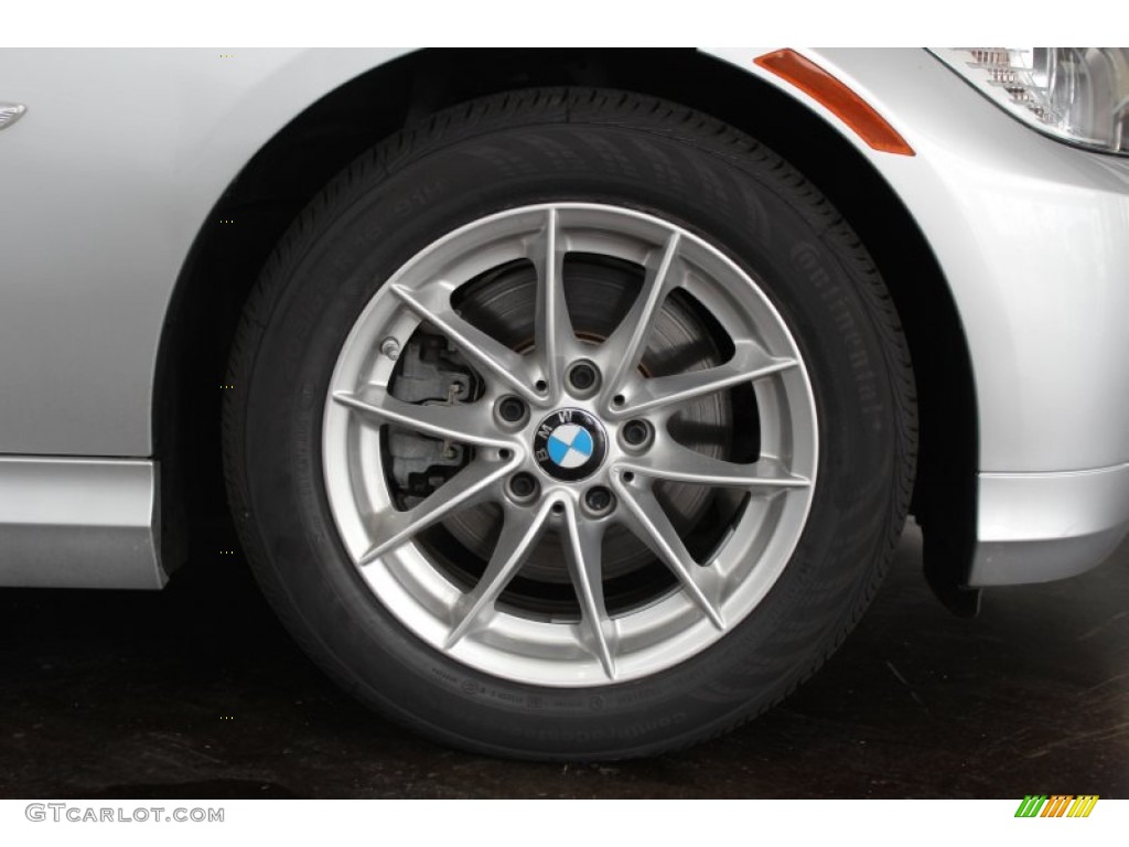2010 3 Series 328i Sedan - Titanium Silver Metallic / Black photo #12