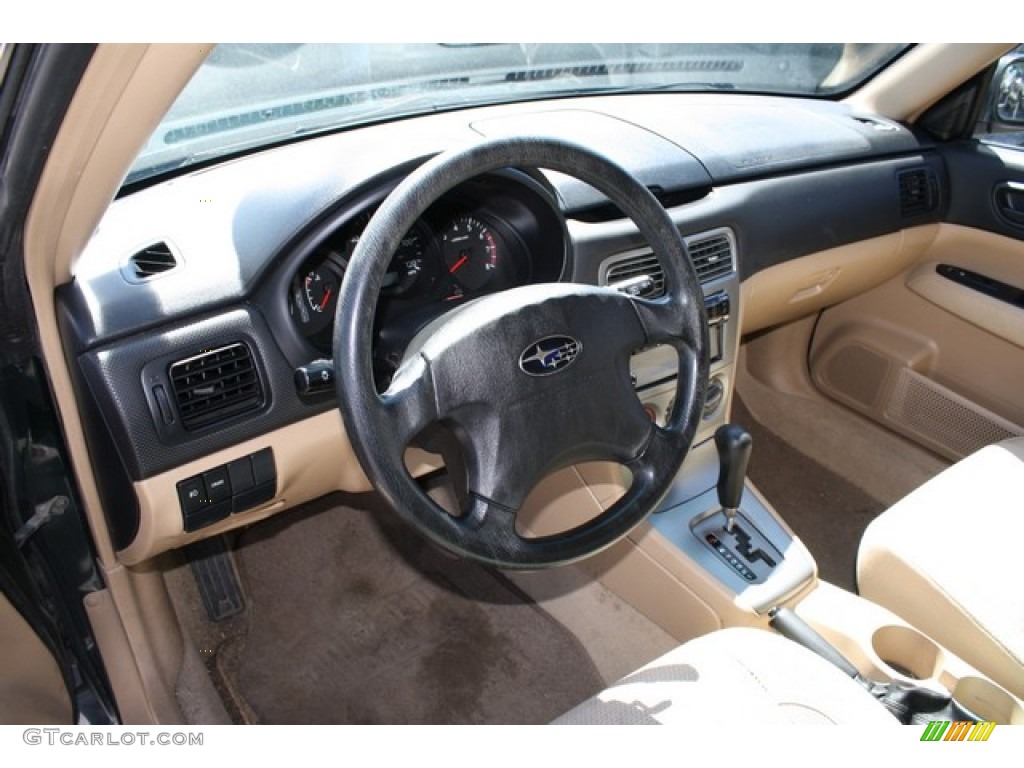 2003 Subaru Forester 2.5 X Interior Color Photos
