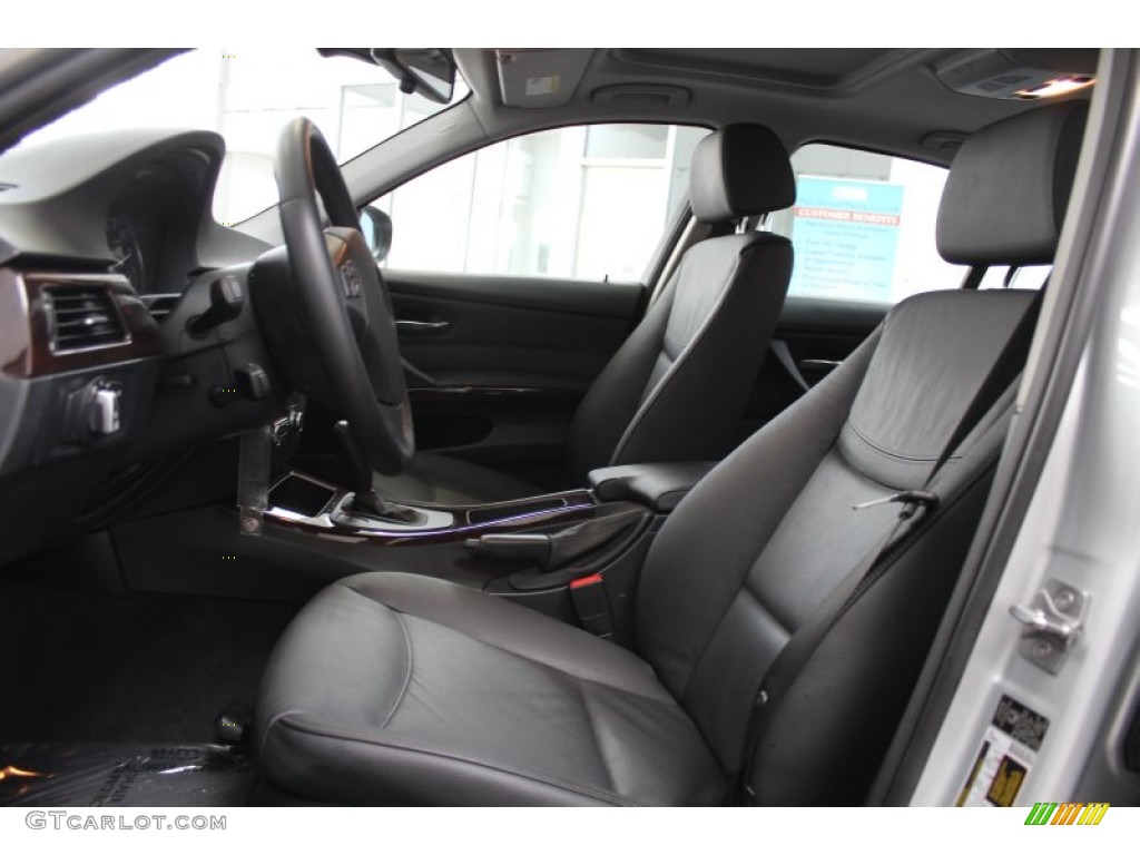 2010 3 Series 328i Sedan - Titanium Silver Metallic / Black photo #17