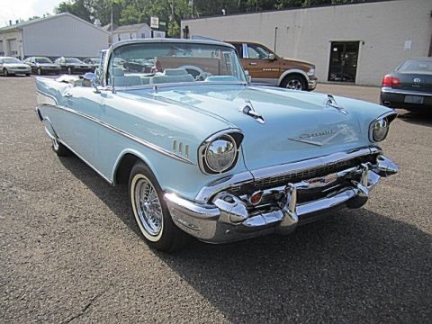 1957 Chevrolet Bel Air Convertible Data, Info and Specs