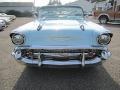 1957 Larkspur Blue Chevrolet Bel Air Convertible  photo #13