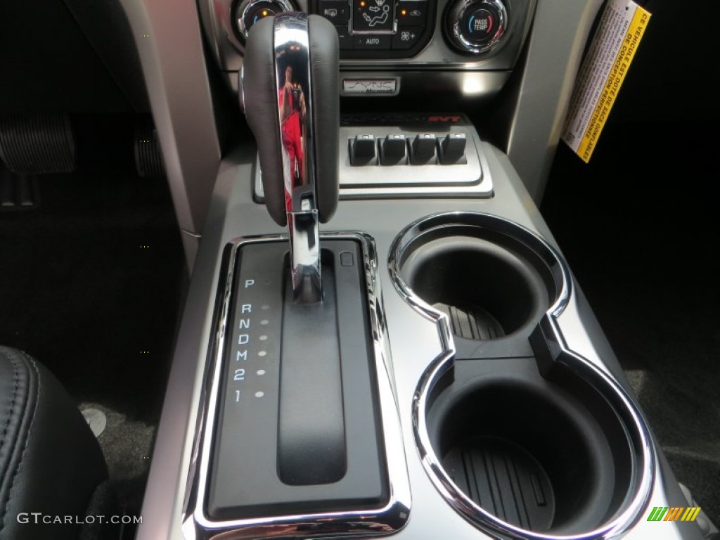 2013 Ford F150 SVT Raptor SuperCrew 4x4 6 Speed Automatic Transmission Photo #81331301