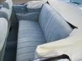 1957 Chevrolet Bel Air Blue Interior Rear Seat Photo