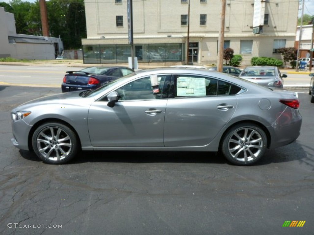 Liquid Siver Metallic 2014 Mazda MAZDA6 Grand Touring Exterior Photo #81331769