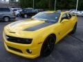 Rally Yellow 2012 Chevrolet Camaro SS Coupe Transformers Special Edition Exterior