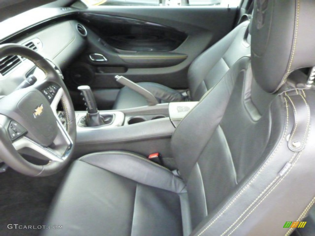 Black Interior 2012 Chevrolet Camaro SS Coupe Transformers Special Edition Photo #81331831