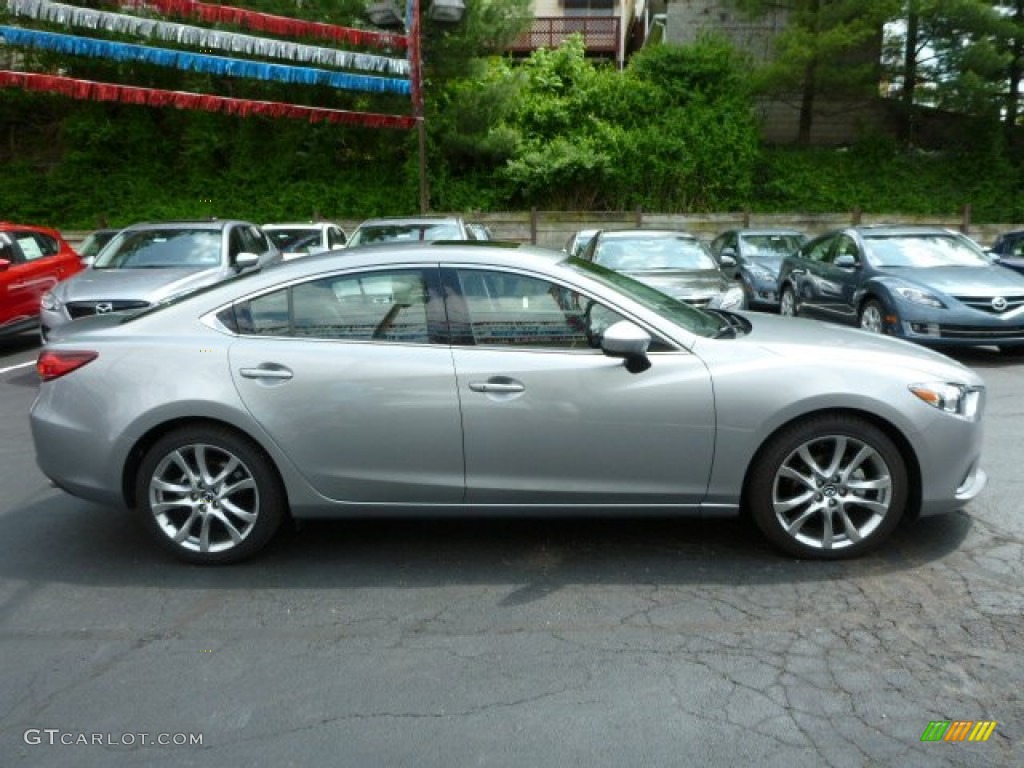 Liquid Siver Metallic 2014 Mazda MAZDA6 Grand Touring Exterior Photo #81331859