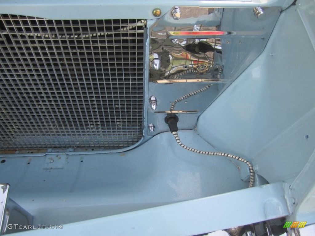 1957 Bel Air Convertible - Larkspur Blue / Blue photo #39