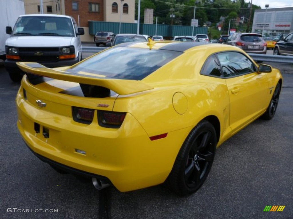 Rally Yellow 2012 Chevrolet Camaro SS Coupe Transformers Special Edition Exterior Photo #81331991