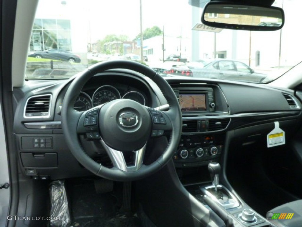 2014 Mazda MAZDA6 Grand Touring Black Dashboard Photo #81331994