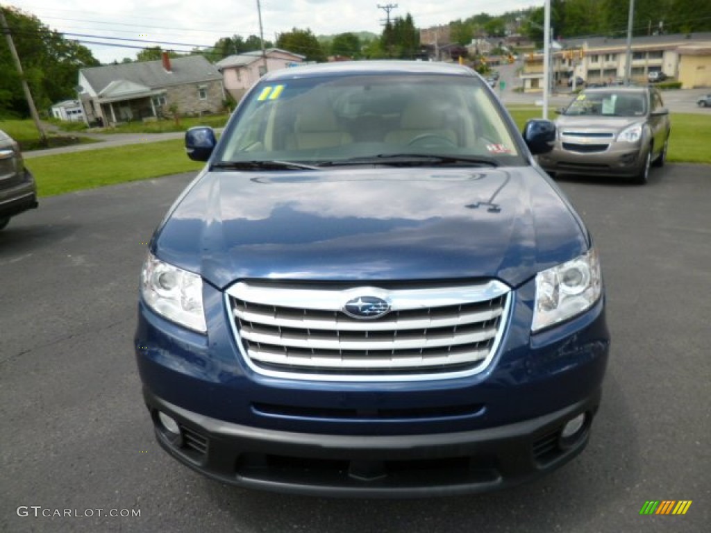2011 Tribeca 3.6R Limited - Azurite Blue Pearl / Desert Beige photo #2