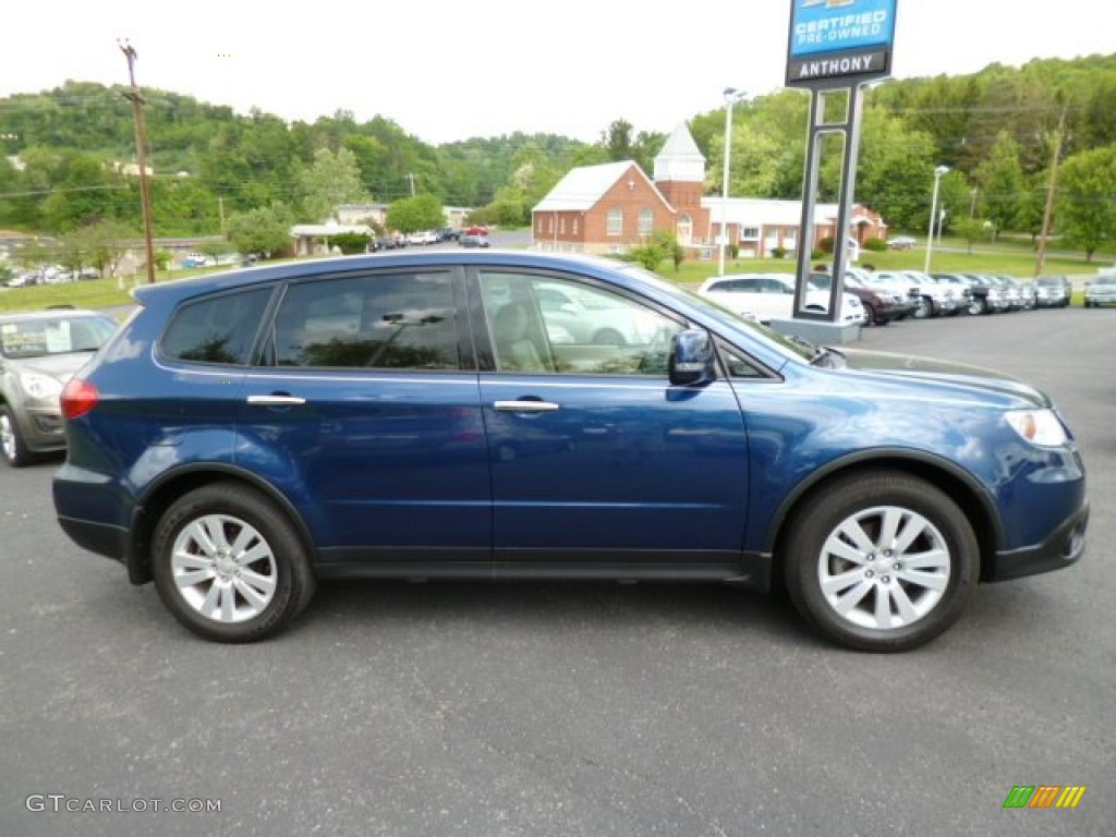 2011 Tribeca 3.6R Limited - Azurite Blue Pearl / Desert Beige photo #8