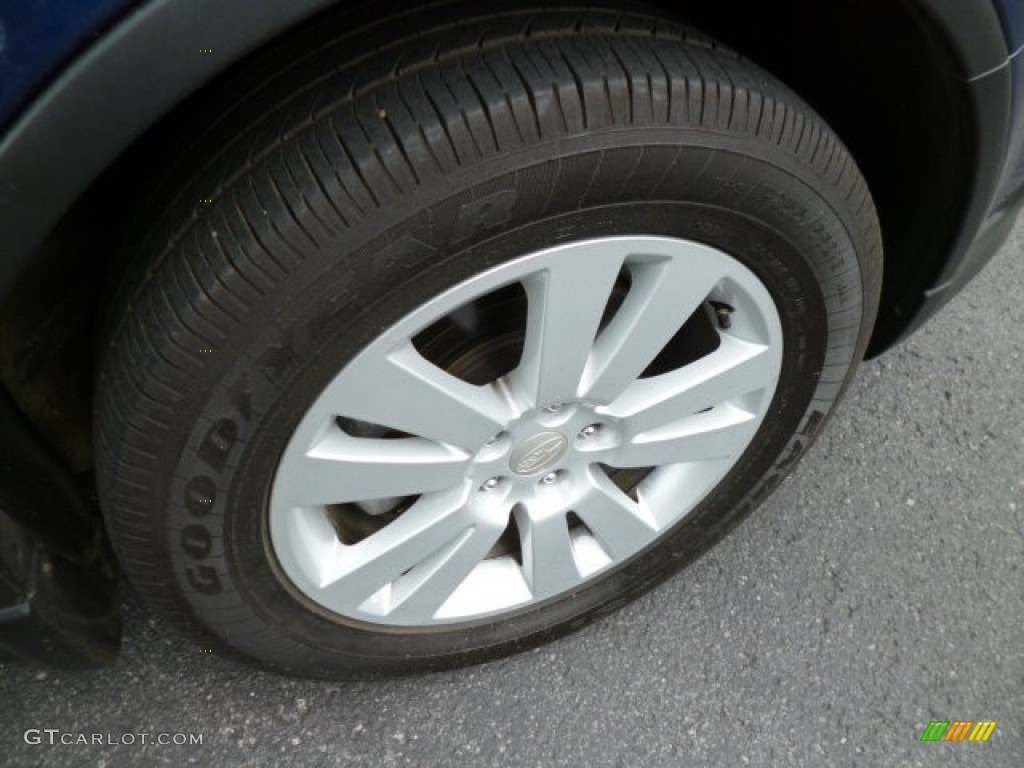 2011 Tribeca 3.6R Limited - Azurite Blue Pearl / Desert Beige photo #9