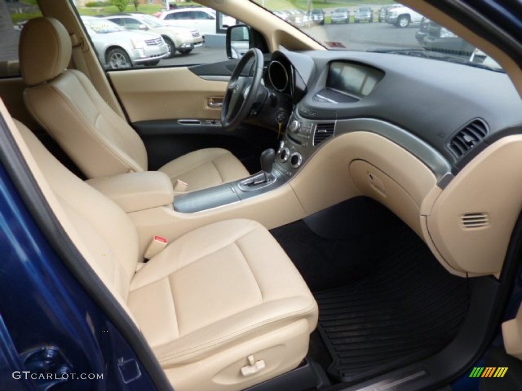 2011 Tribeca 3.6R Limited - Azurite Blue Pearl / Desert Beige photo #10