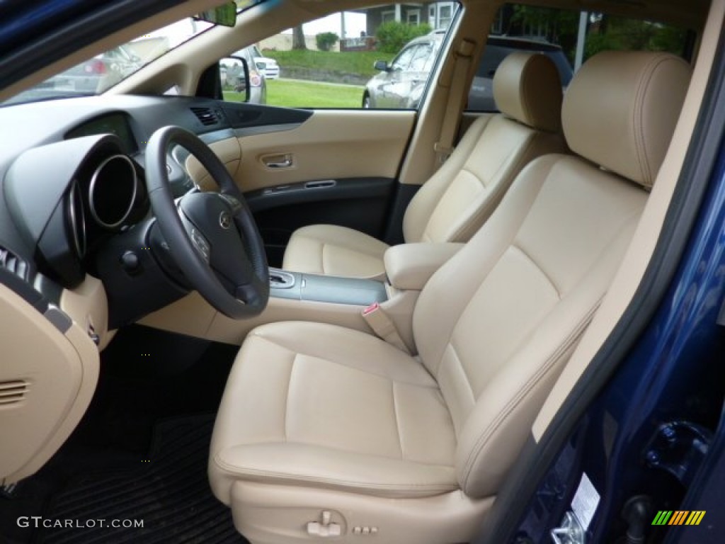 2011 Tribeca 3.6R Limited - Azurite Blue Pearl / Desert Beige photo #16