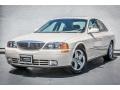 2000 Ivory Parchment Tricoat Lincoln LS V8  photo #13