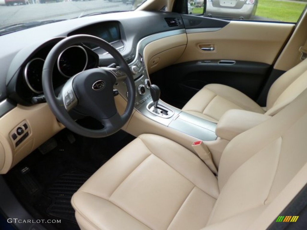 2011 Tribeca 3.6R Limited - Azurite Blue Pearl / Desert Beige photo #17
