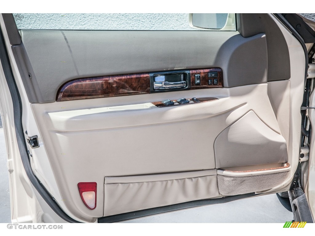 2000 Lincoln LS V8 Medium Parchment Door Panel Photo #81332726