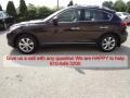 2008 Dark Currant Red Infiniti EX 35 Journey AWD  photo #7