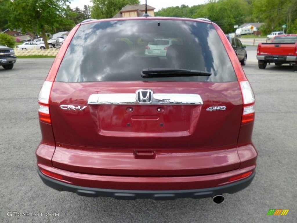 2011 CR-V EX-L 4WD - Tango Red Pearl / Gray photo #6