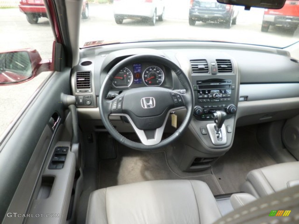 2011 CR-V EX-L 4WD - Tango Red Pearl / Gray photo #15