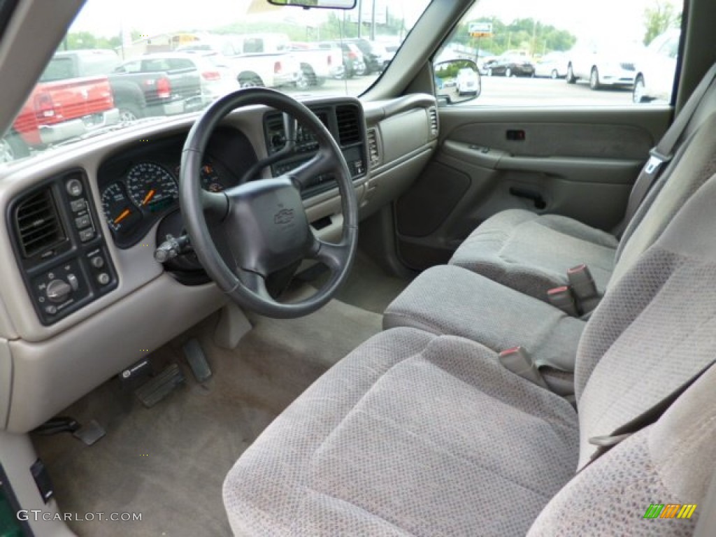 Graphite Interior 1999 Chevrolet Silverado 2500 LS Regular Cab 4x4 Photo #81333953