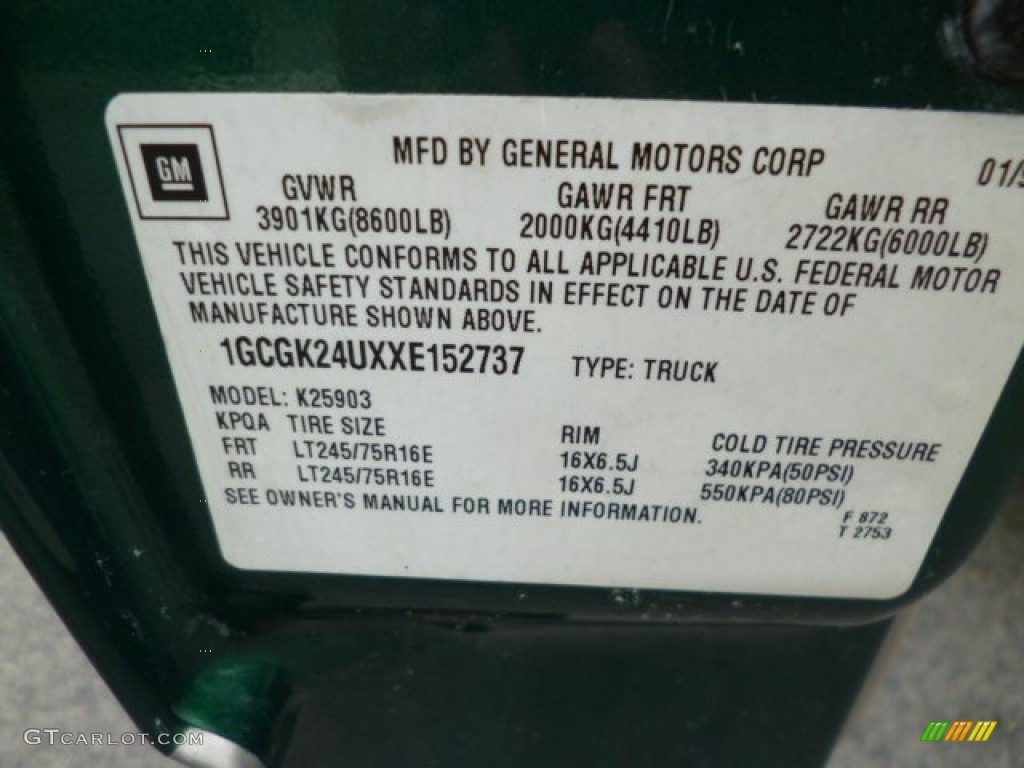 1999 Silverado 2500 LS Regular Cab 4x4 - Meadow Green Metallic / Graphite photo #17