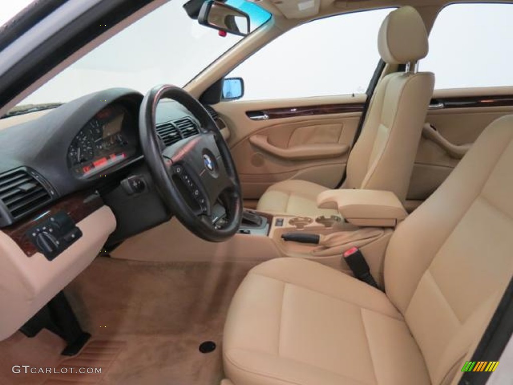 Sand Interior 2005 BMW 3 Series 325i Sedan Photo #81334295