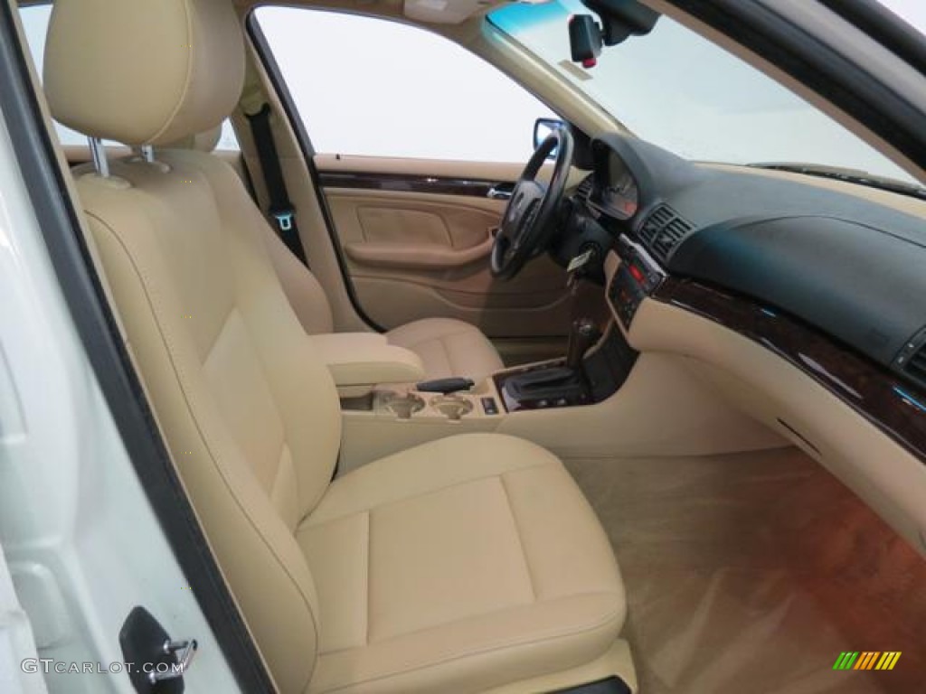 2005 3 Series 325i Sedan - Alpine White / Sand photo #23