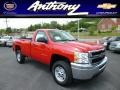 Victory Red 2013 Chevrolet Silverado 2500HD Work Truck Regular Cab 4x4