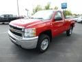 Victory Red - Silverado 2500HD Work Truck Regular Cab 4x4 Photo No. 3