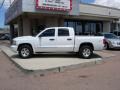 Bright White - Dakota Laramie Crew Cab 4x4 Photo No. 8